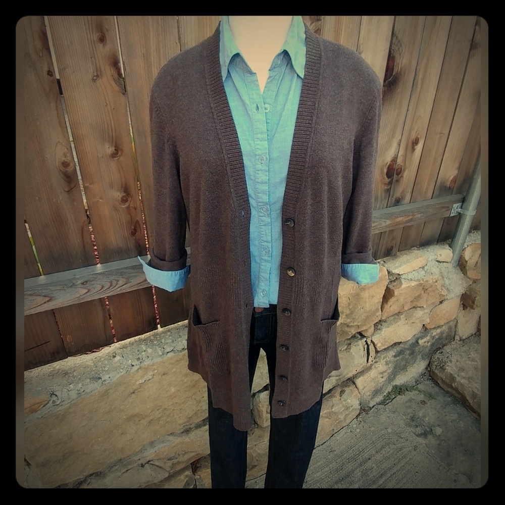 V-Neck Jones New York Collection Cardigan